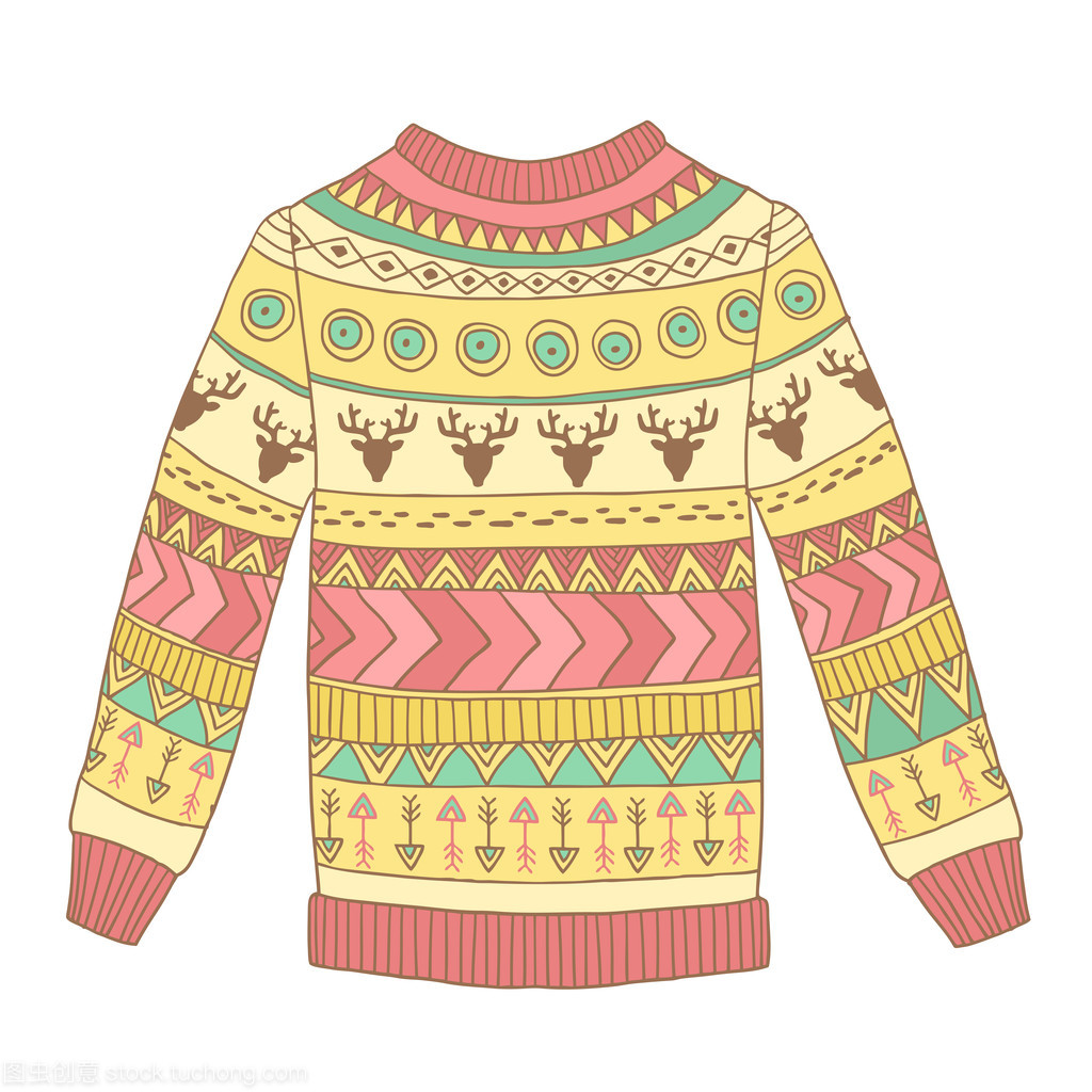 抽象饰品、鹿与箭头 为冬日添一抹可爱的舒适感